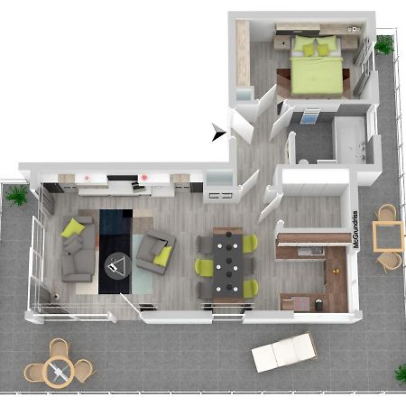 Penthouse Lebierre Hotel Малмеди Екстериор снимка